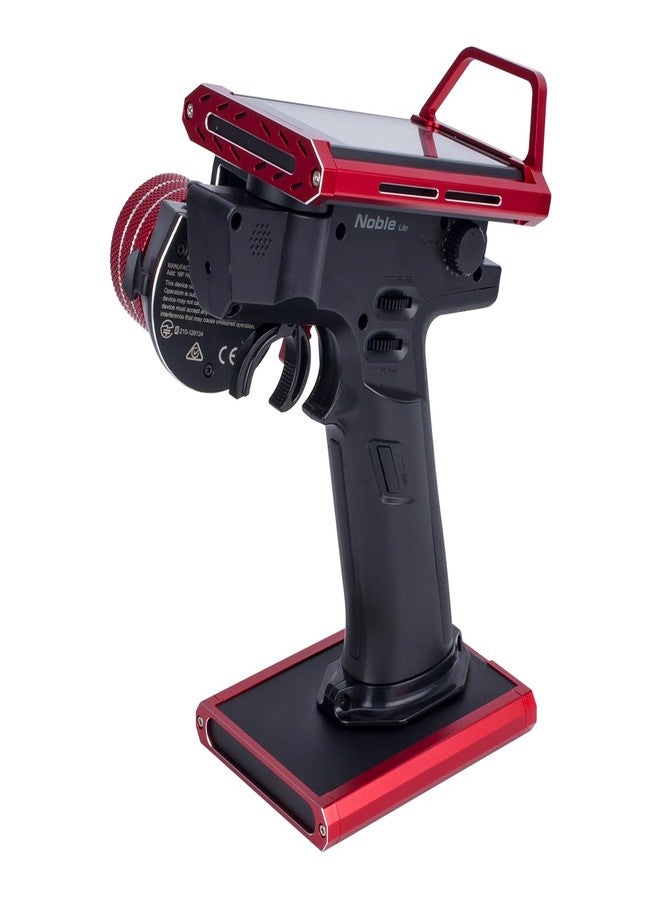 VNUHV CNC Aluminum Transmitter Protector Frame Bracket Carrying Handle for Flysky NB4/Noble Lite/NB4 PRO Remote Control Upgrade Parts (Red) - Image 5